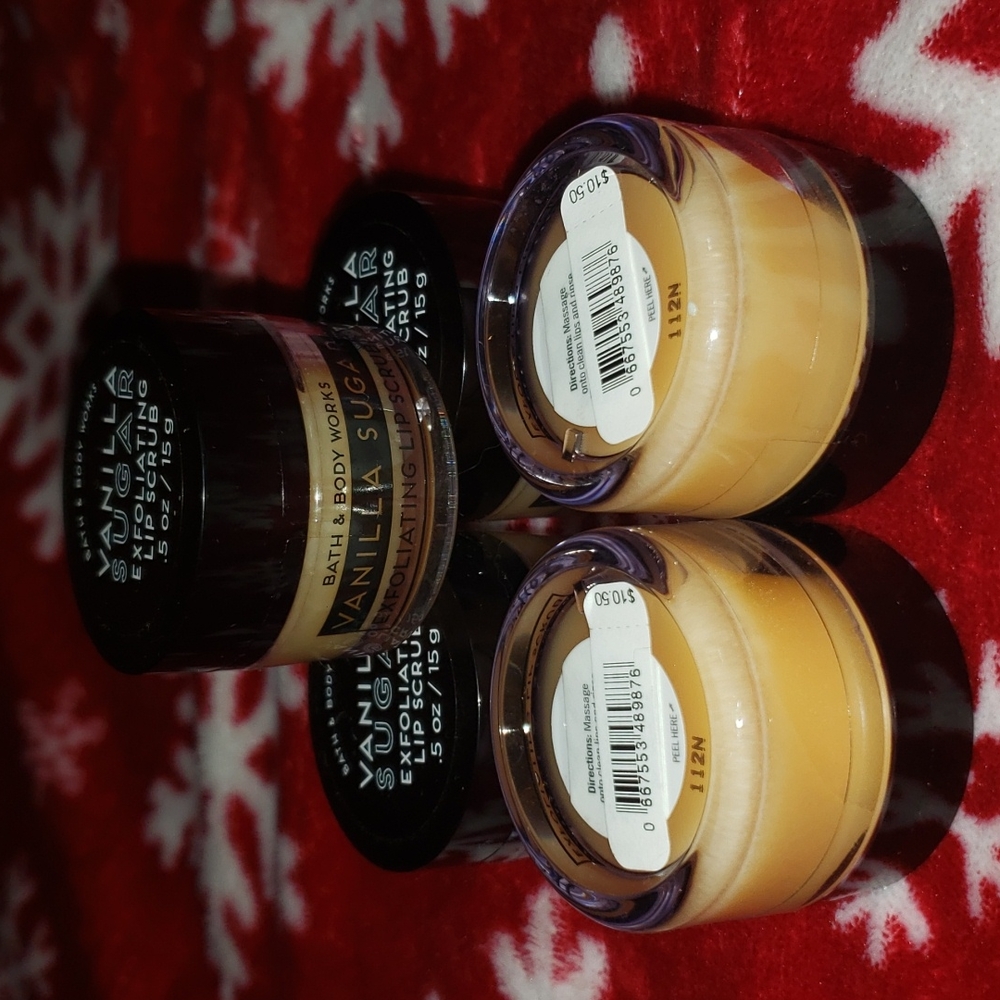 Bath And Body Works Vanilla Sugar Exfoliating Lip Scrub